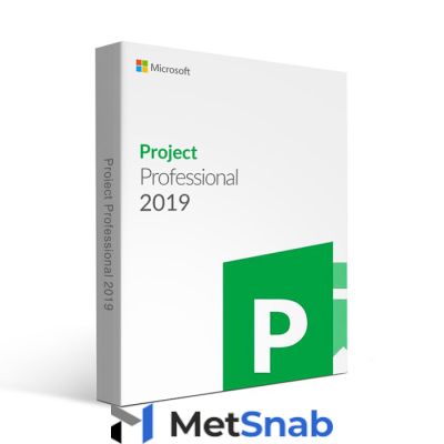 Microsoft Project Professional 2019 32/64 Russian Euro Only EM DVD (H30-05745)