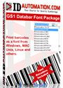 IDAutomation GS1 Databar Fonts Single Developer License Арт.