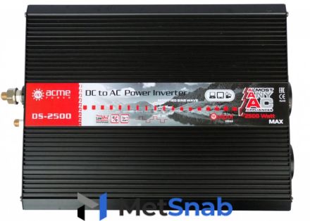 Инвертор AcmePower AP-DS2500/24 DC24V/AC220V 2500W