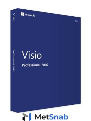 Microsoft Visio 2016 Стандарт 32-bit/x64 Russian Only EM DVD BOX (D86-05540)
